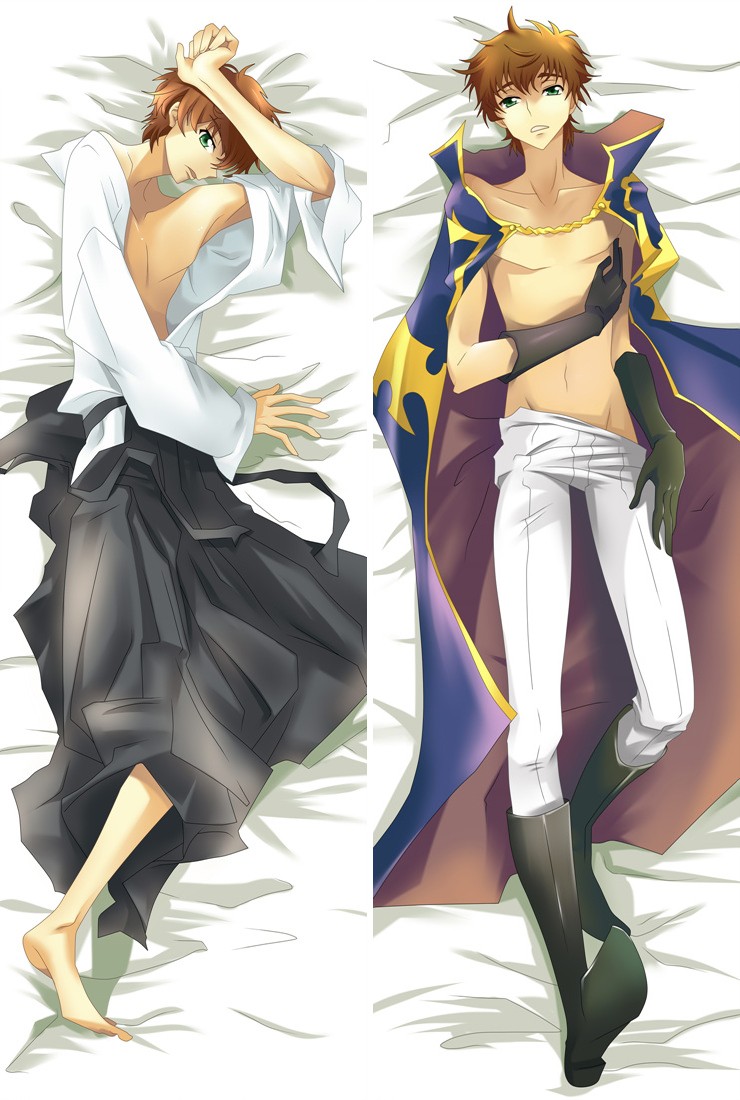 Code Geass Lelouch Of The Rebellion Suzaku Kururugi Anime Dakimakura Pillow Cover 9657