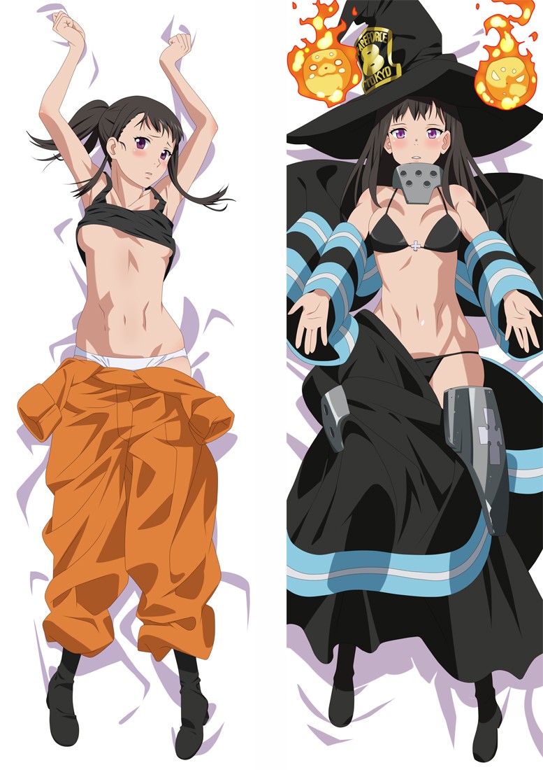 50% Discount Fire Force Maki Oze Anime Dakimakura Pillow Cover is on sale!